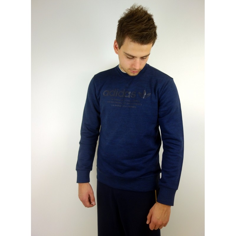 Levně adidas Originals PT CREW GRAPHIC Pánská mikina