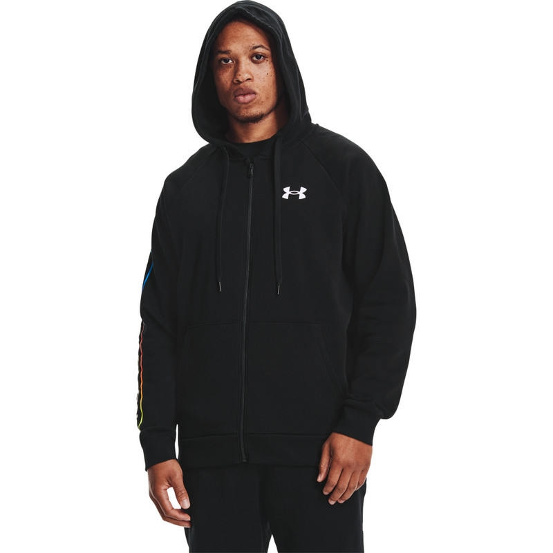 Levně Under Armour UA RIVAL FLC LOCKERTAG FZ HD Pánská mikina