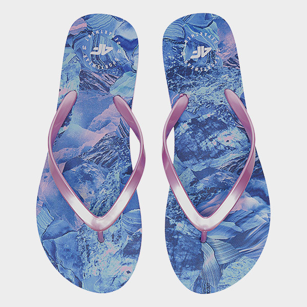Levně 4F H4L21-KLD004 MULTICOLOUR 3 Dámské žabky
