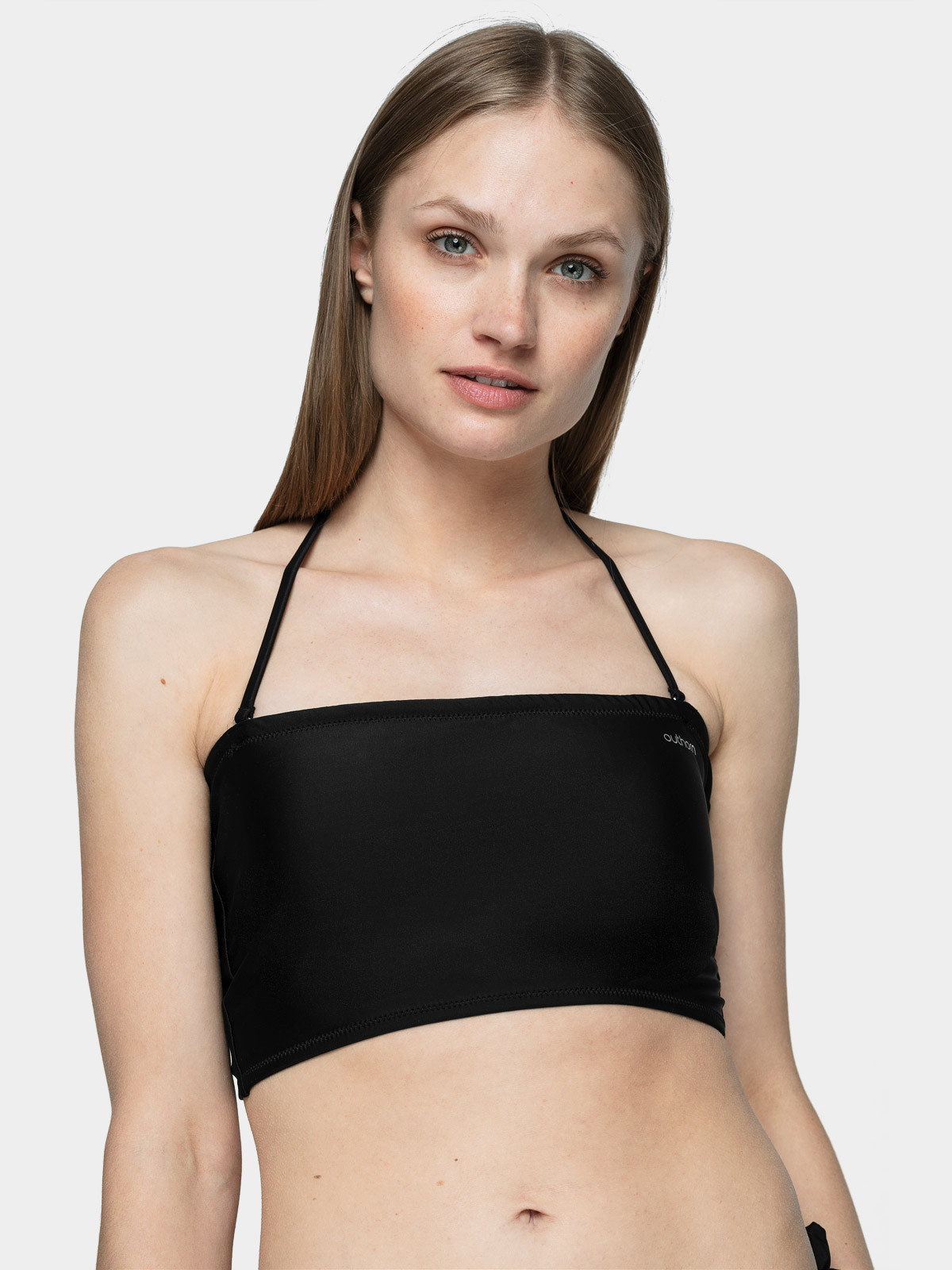 Levně Outhorn HOL21-KOS600G DEEP BLACK Horní díl plavek