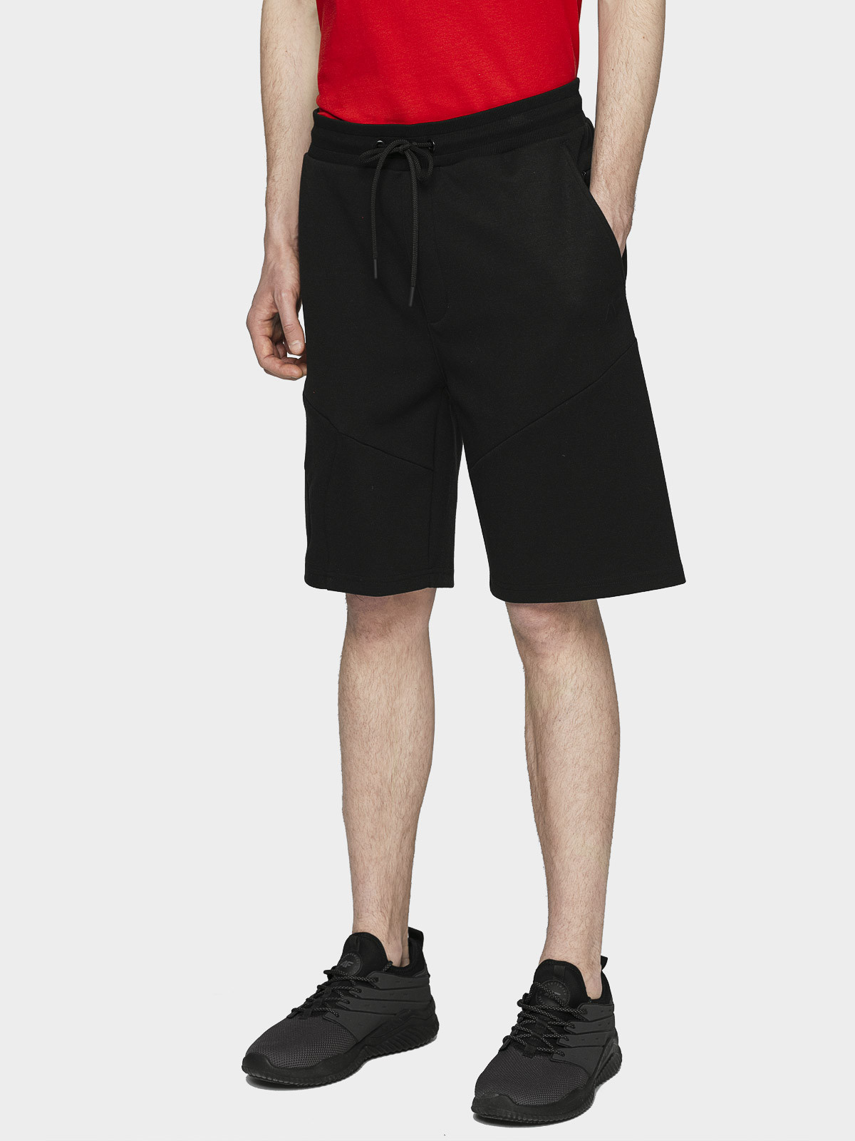 Levně 4F H4L21-SKMD013 DEEP BLACK Pánské kraťasy