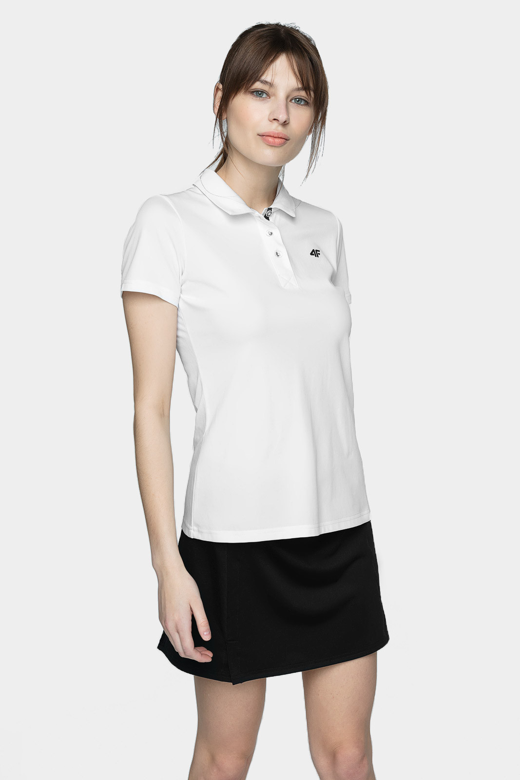 Levně 4F H4L21-TSDF080 WHITE Dámské tričko