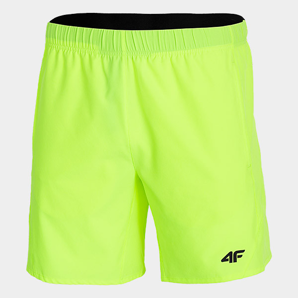 Levně 4F H4L21-SKMF012 CANARY GREEN Pánské kraťasy