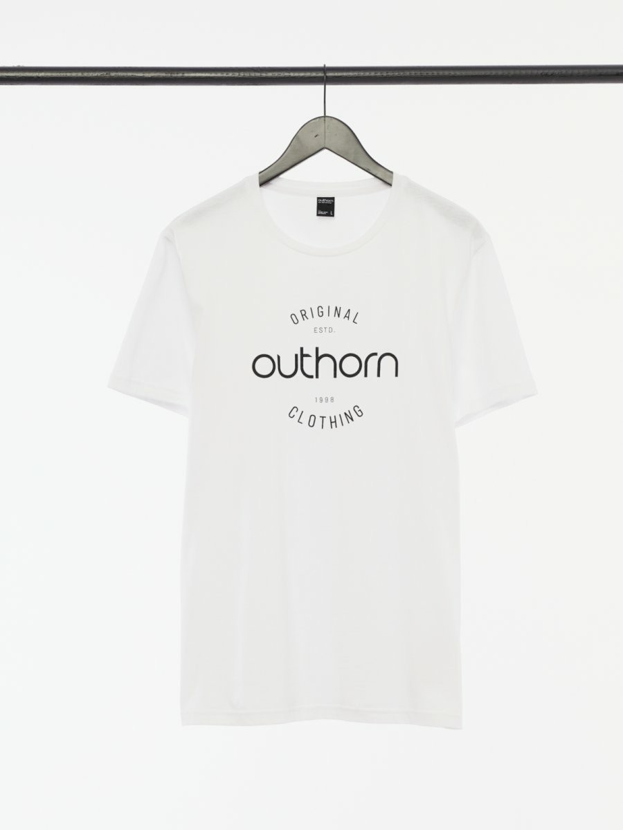 Levně Outhorn HOL21-TSM600A WHITE Pánské tričko