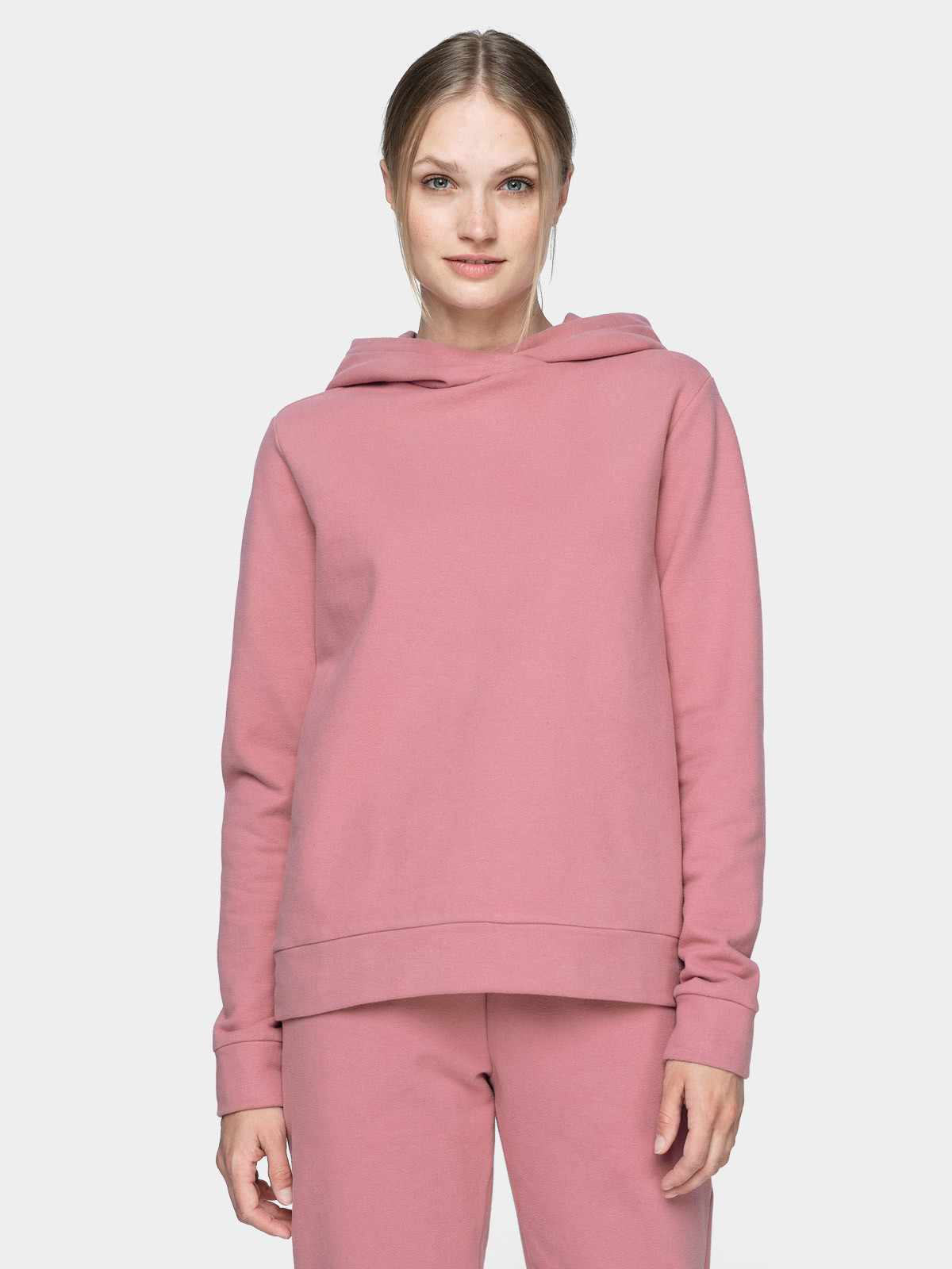 Levně Outhorn HOL21-BLD604D DARK PINK Dámská mikina