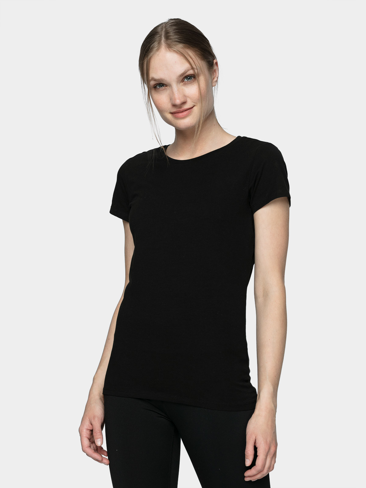 Levně Outhorn HOL21-TSD600 DEEP BLACK Dámské tričko