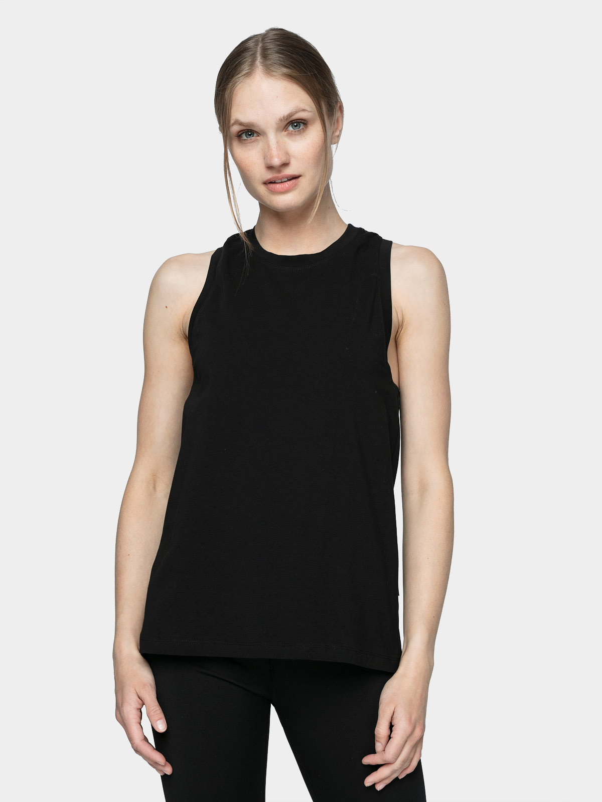 Levně Outhorn HOL21-TSD607 DEEP BLACK Dámské tílko