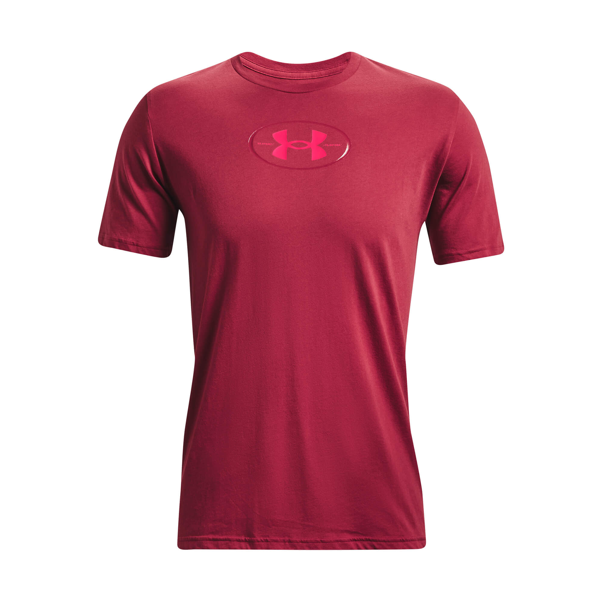 Levně Under Armour UA ARMOUR REPEAT SS-PNK Pánské tričko