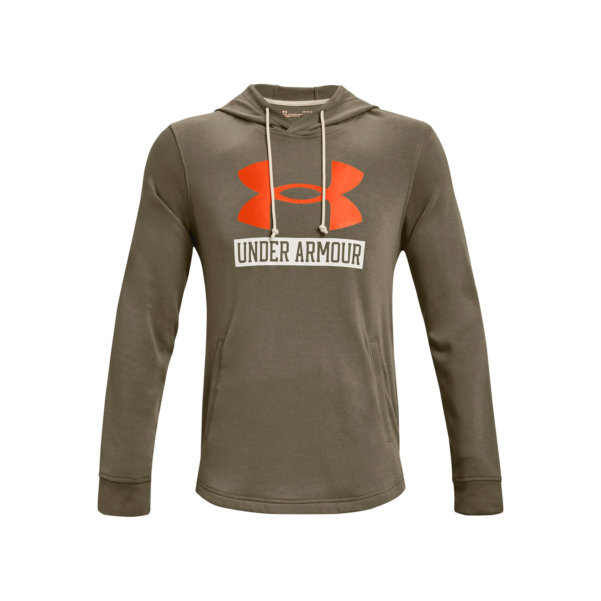 Levně Under Armour UA Rival Terry Logo Hoodie Pánská mikina