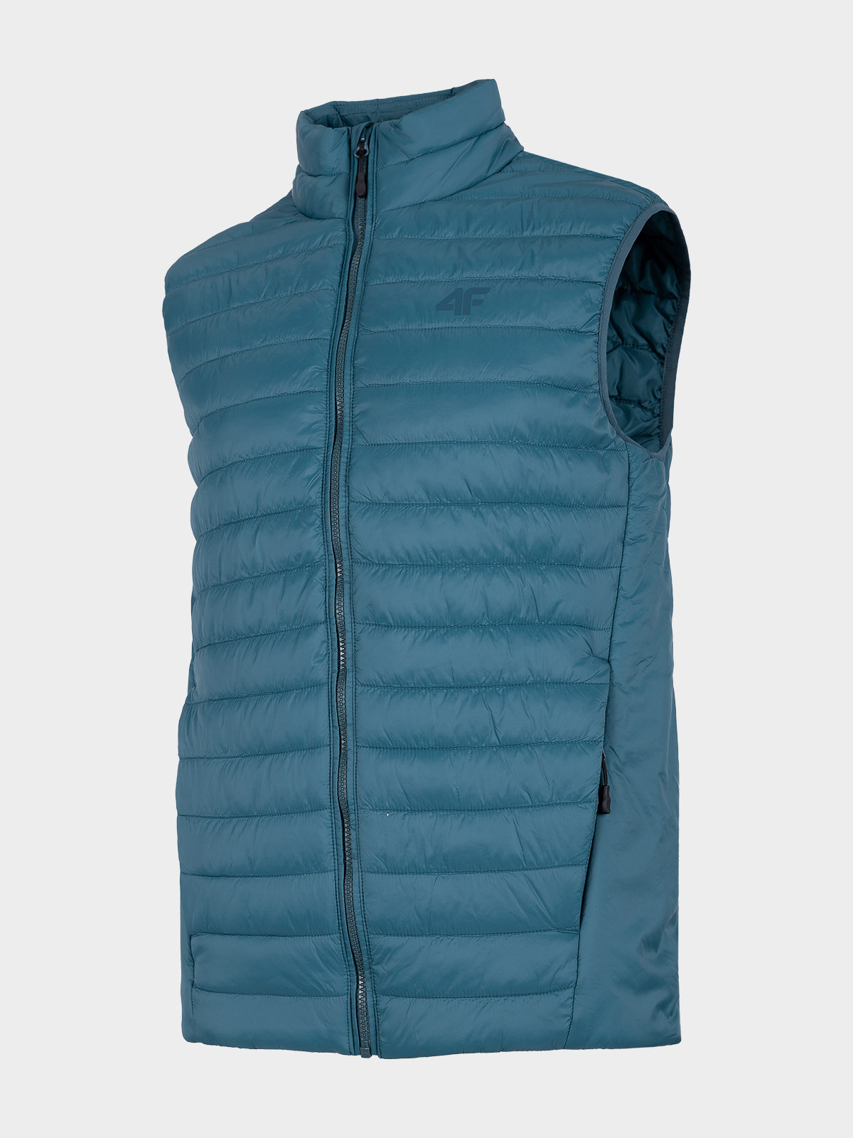 Levně 4F H4L22-KUMP001 TEAL Pánská vesta
