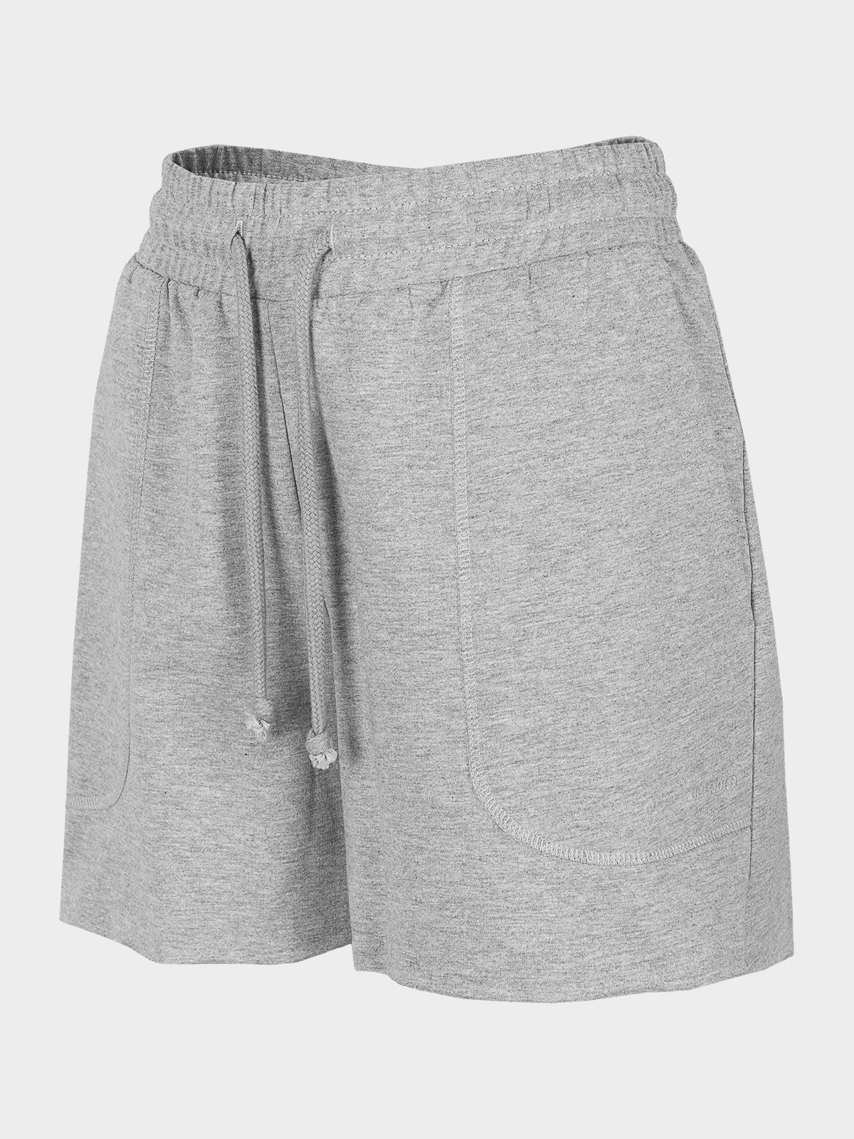 Levně Outhorn HOL22-SKDD603 WARM LIGHT GREY MELANGE Dámské kraťasy