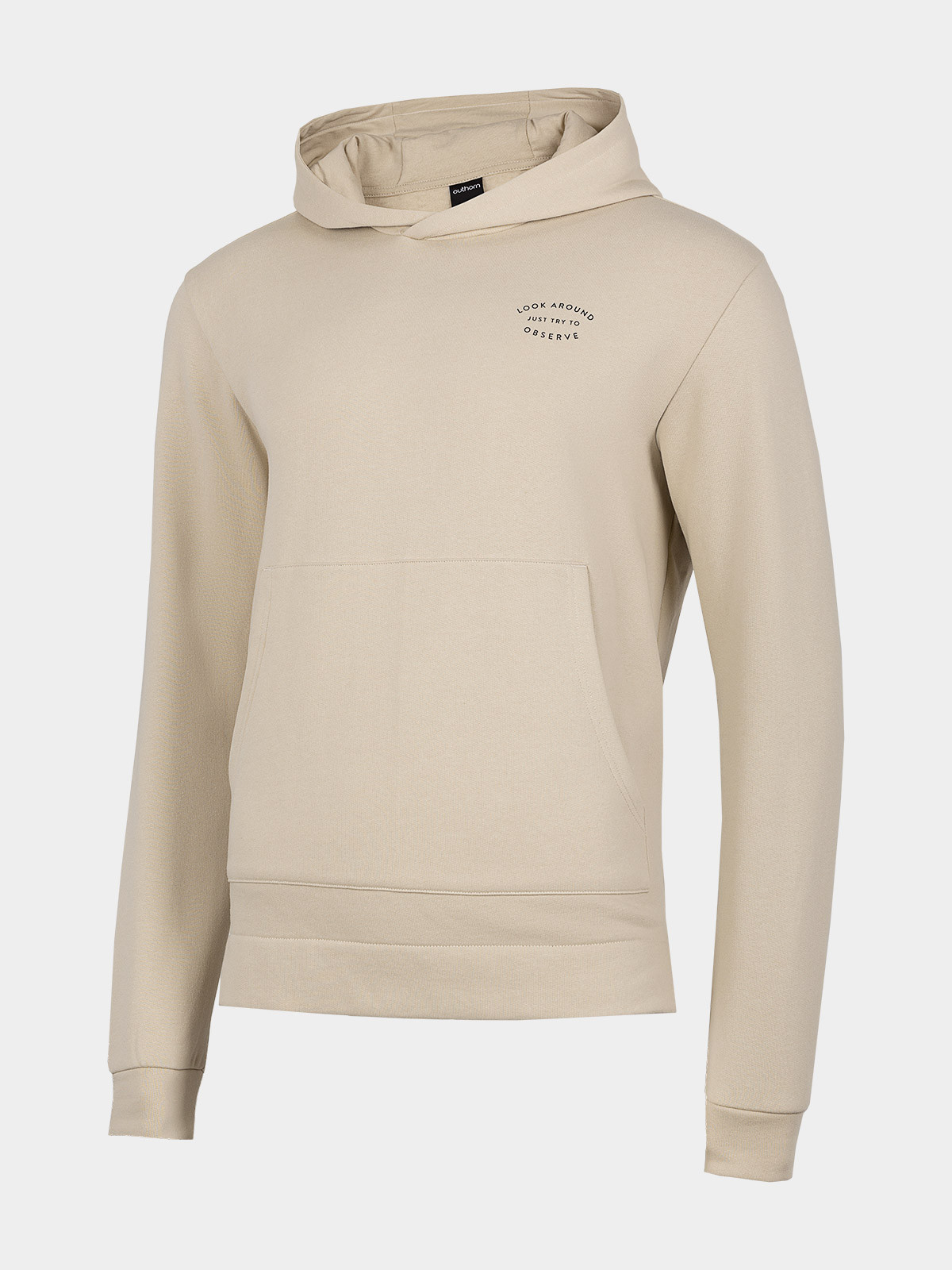 Levně Outhorn HOL22-BLM607 BEIGE Pánská mikina