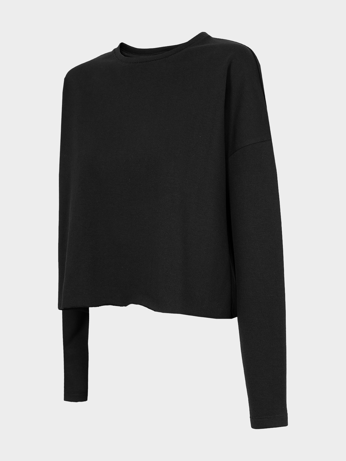 Levně Outhorn HOL22-BLD604 DEEP BLACK Dámská mikina