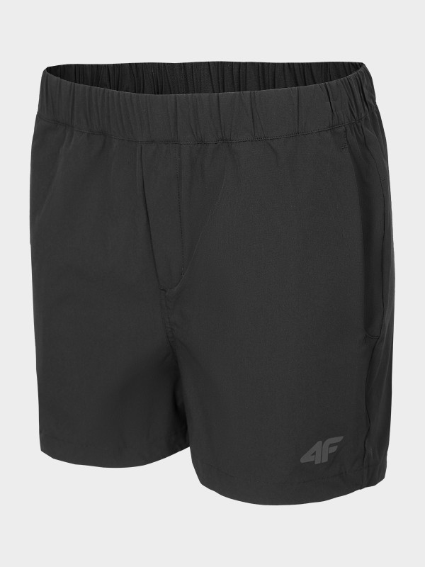 Levně 4F H4L22-SKDTR061 DEEP BLACK Dámské kraťasy