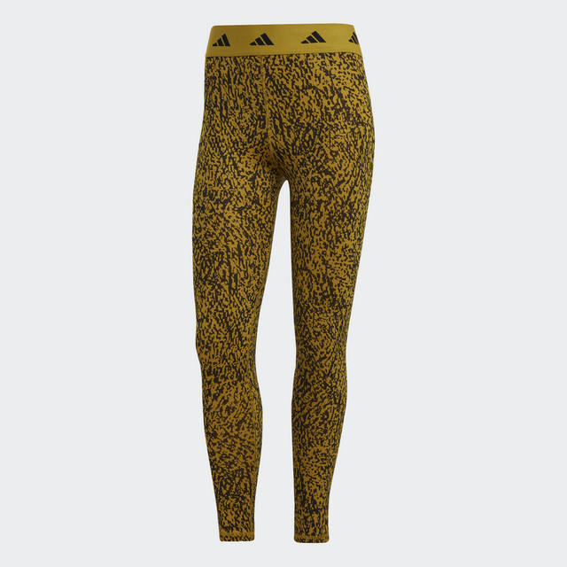 Levně adidas Performance TF CAMO LONG T Dámské legíny