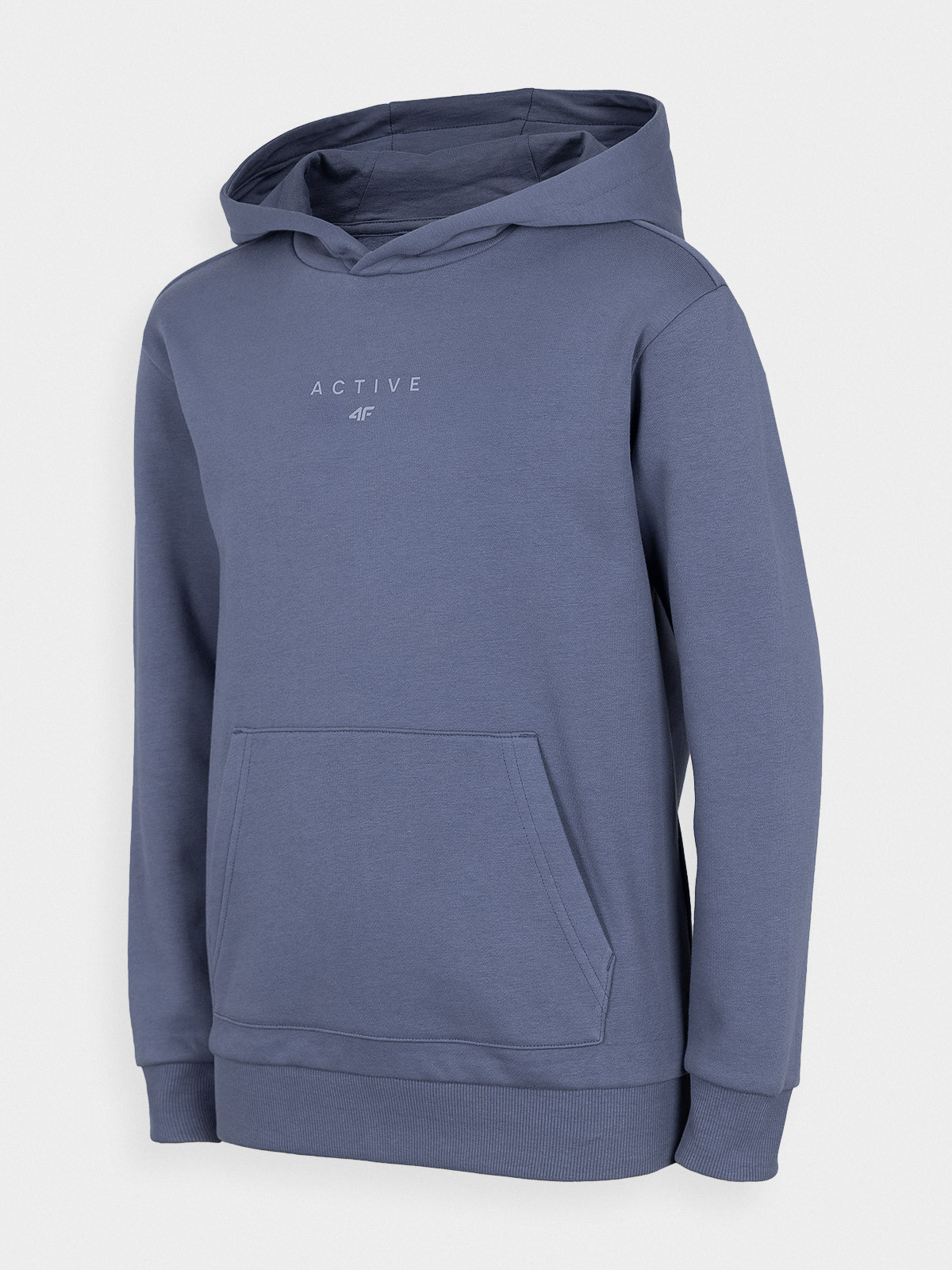 Levně 4F HJZ22-JBLD003 DENIM Dětská mikina