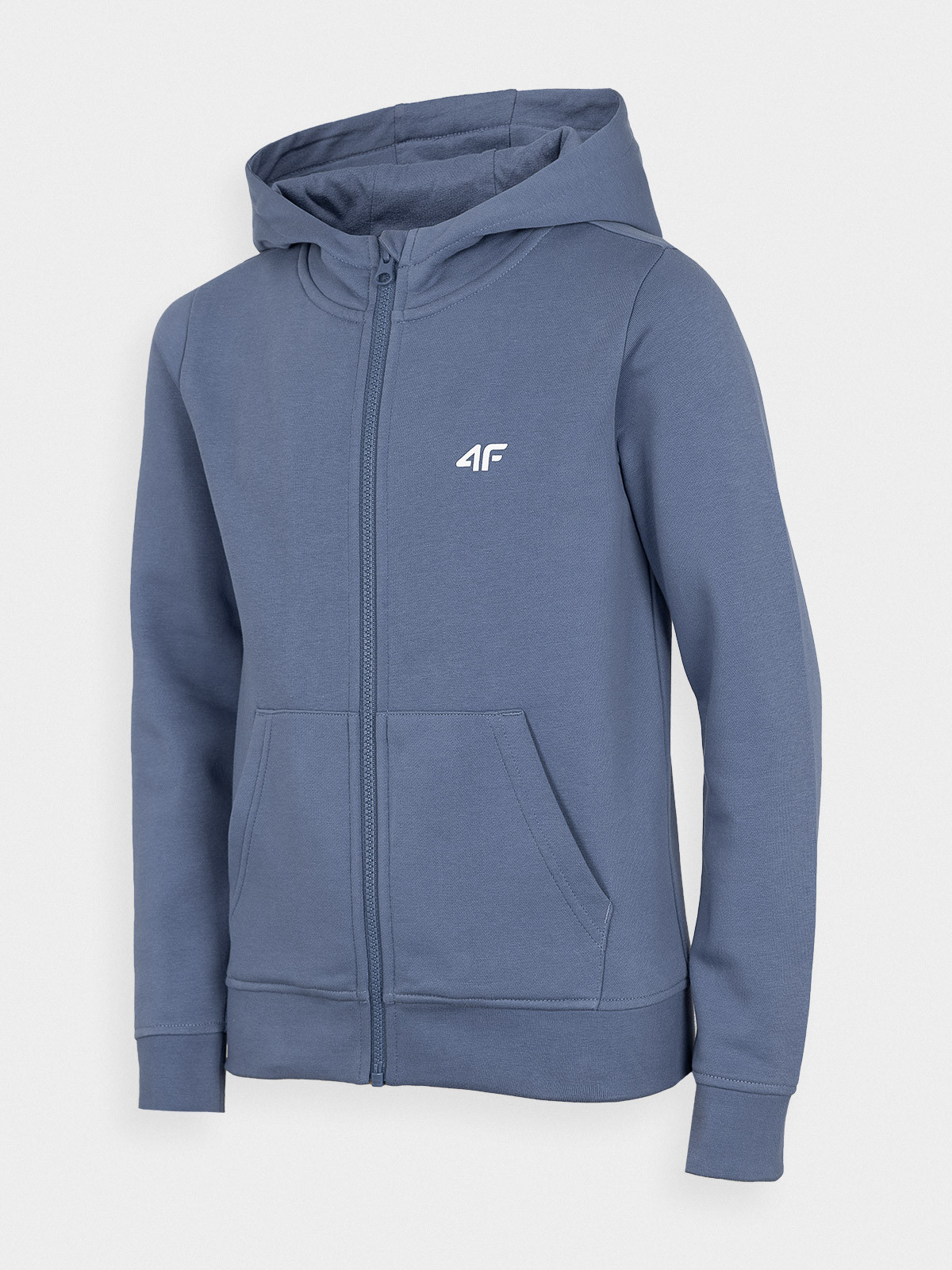 Levně 4F HJZ22-JBLD001 DENIM Dětská mikina