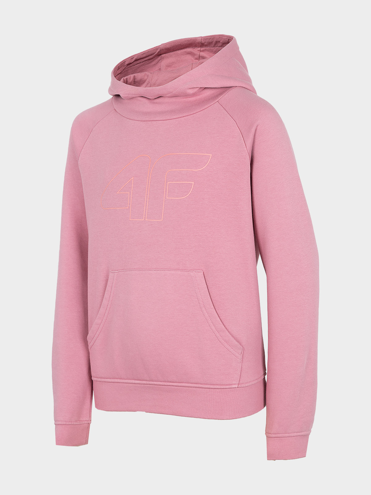 Levně 4F HJZ22-JBLD002 LIGHT PINK Dětská mikina