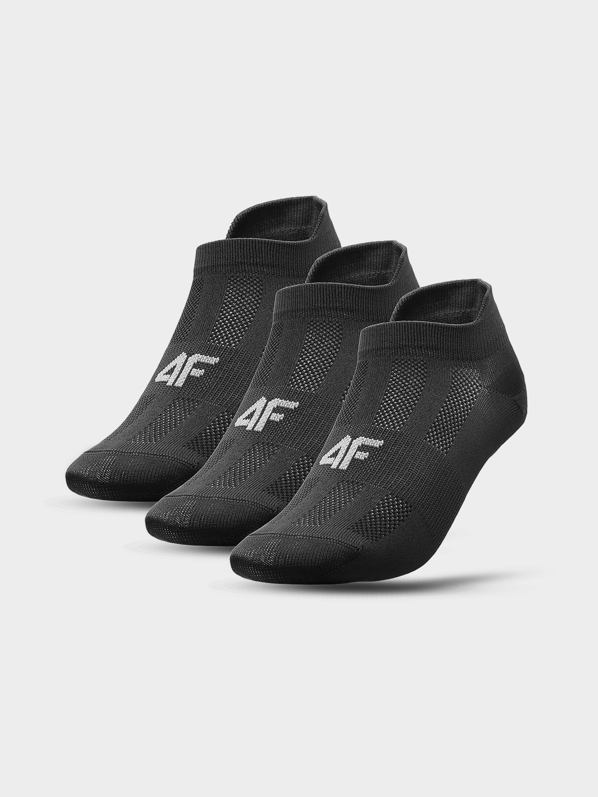Levně 4F H4Z22-SOD001 DEEP BLACK Ponožky