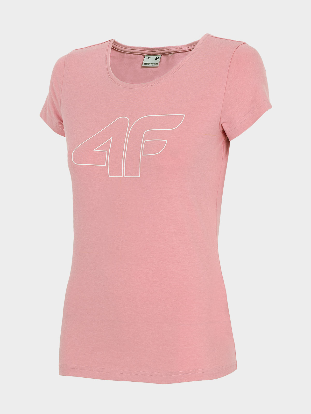Levně 4F H4Z22-TSD353 LIGHT PINK Dámské tričko