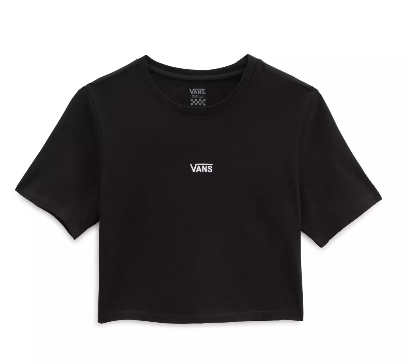 E-shop Vans WM FLYING V CROP CREW SPORT Dámske tričko US L VN0A54QUBLK1