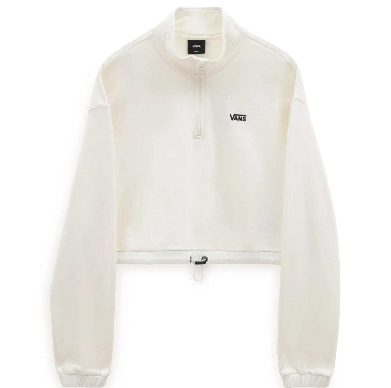 Levně Vans WM LEFT CHEST HALF ZIP FLEECE Dámská mikina