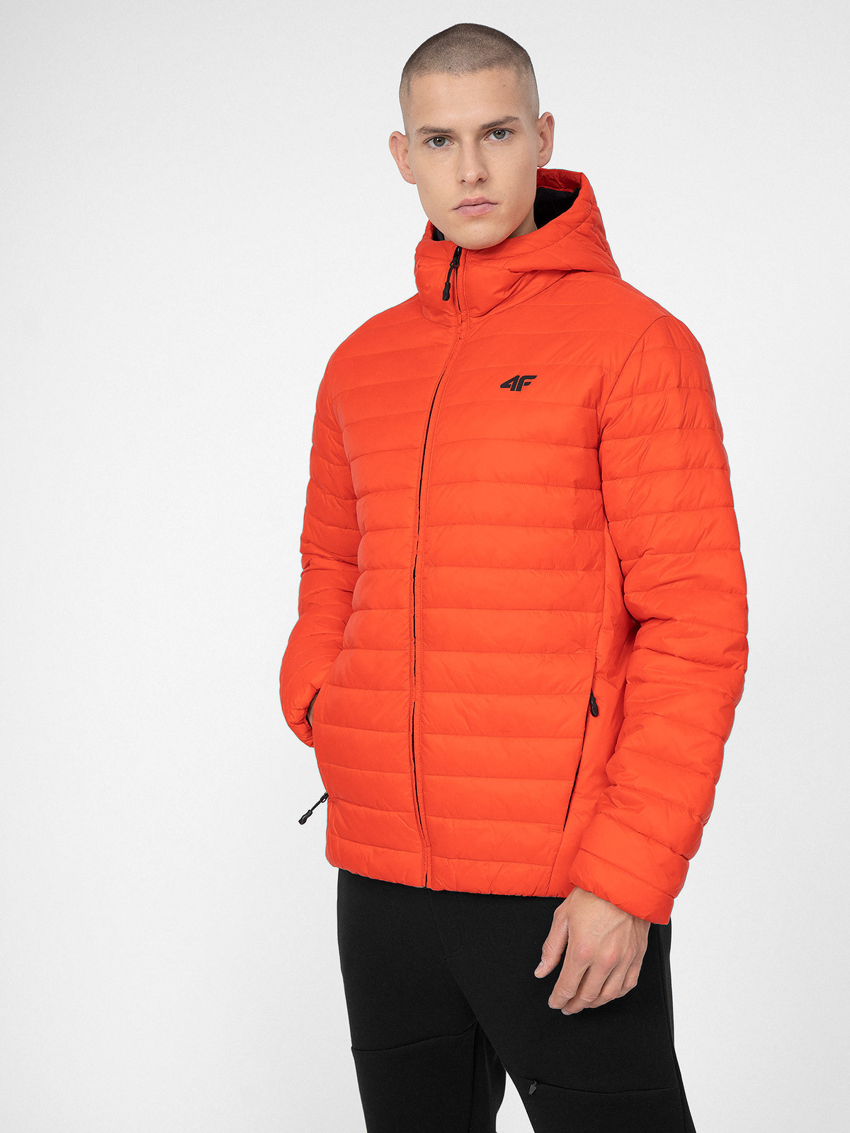 Levně 4F 4FSS23TDJAM085 ORANGE Pánská bunda