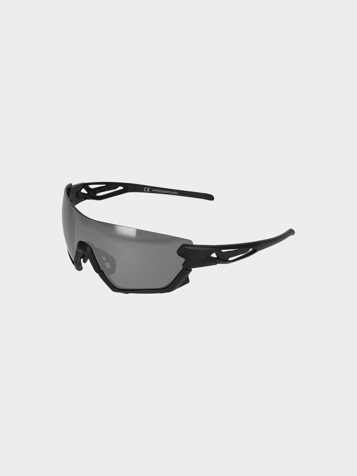 Levně 4F 4FSS23ASPSU004 DEEP BLACK Brýle na cyklistiku unisex