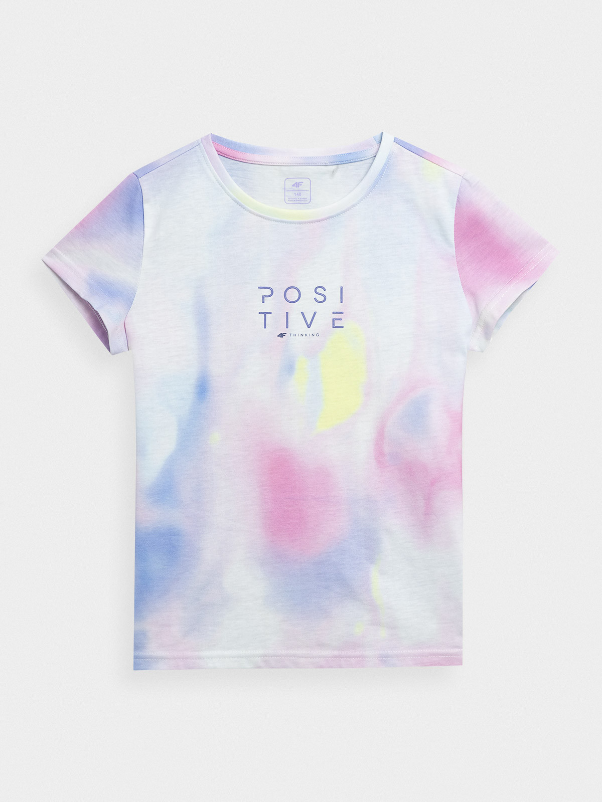 Levně 4F 4FJSS23TTSHF382 MULTICOLOUR 1 ALLOVER Dětské tričko