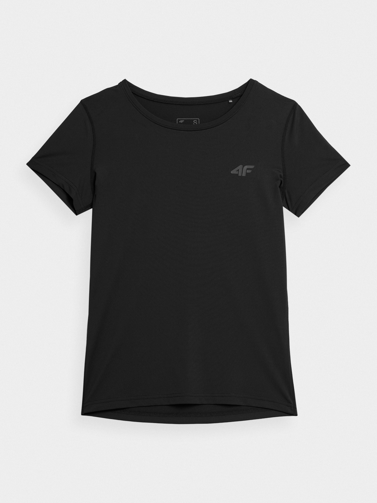 Levně 4F 4FSS23TFTSF261 DEEP BLACK Dámské tričko