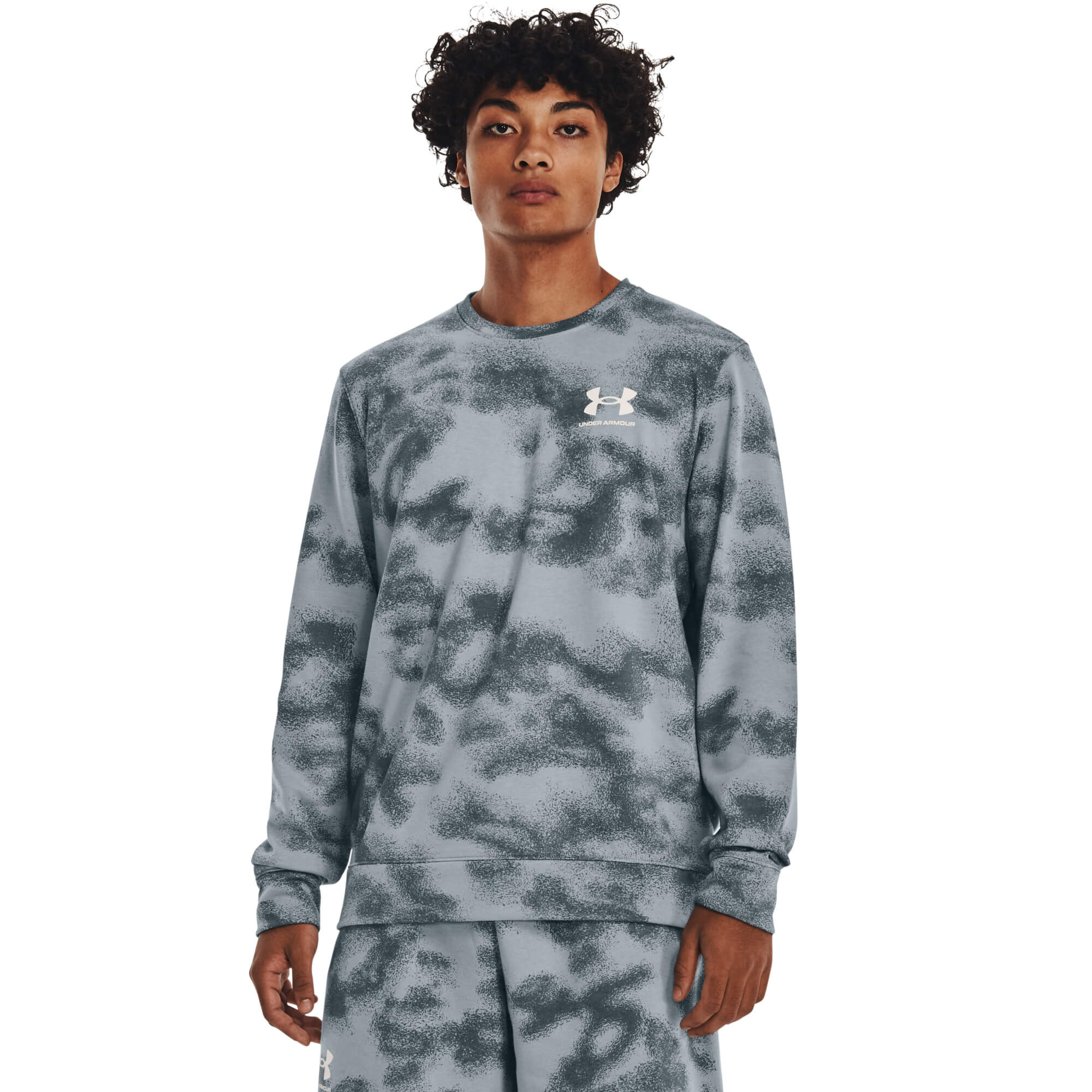 Levně Under Armour UA Rival Terry Nov Crew Pánská mikina