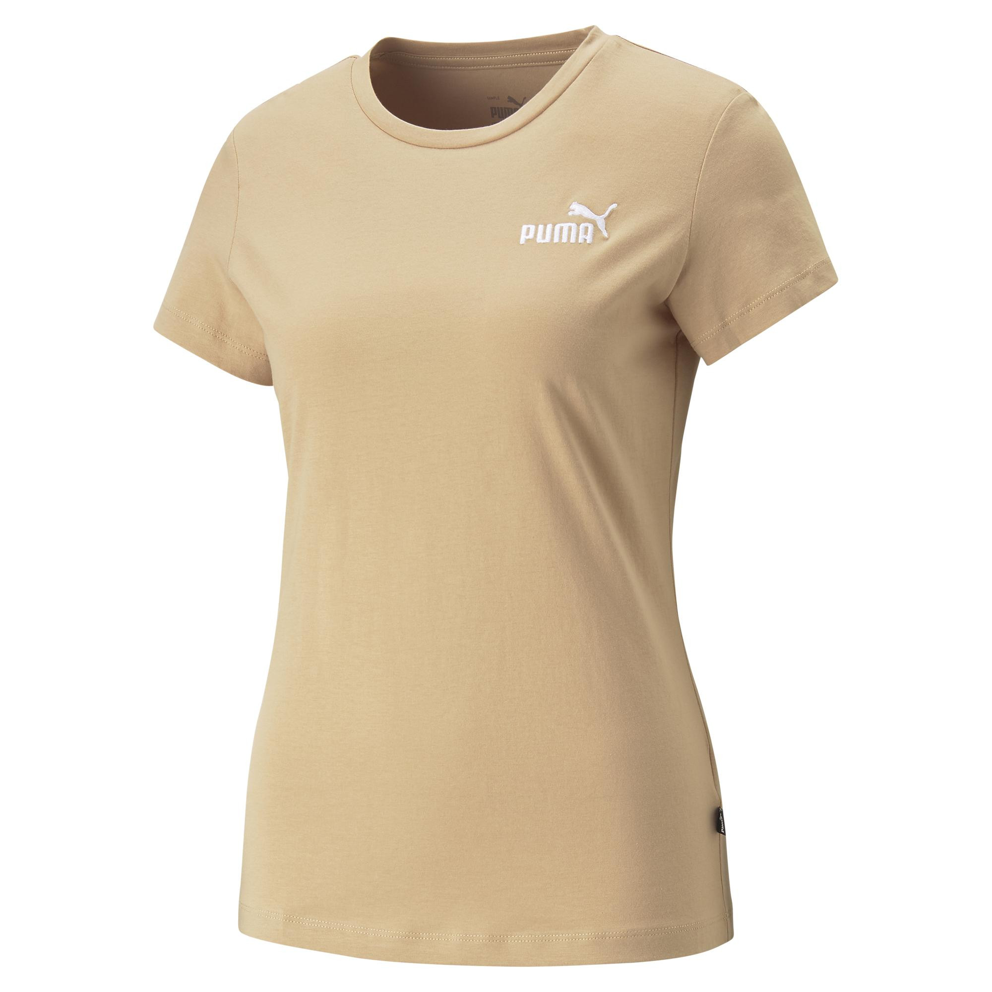 Levně Puma ESS+ Embroidery Tee Dámské tričko