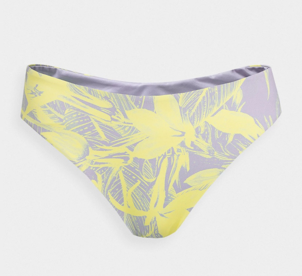 Levně 4F 4FSS23UBKBF025 LIGHT LEMON ALLOVER Spodní díl plavek