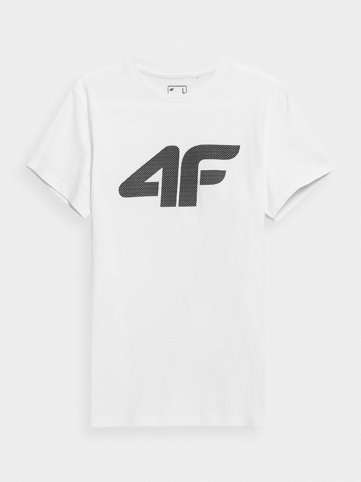Levně 4F 4FAW23TTSHM0877 WHITE Pánské triko