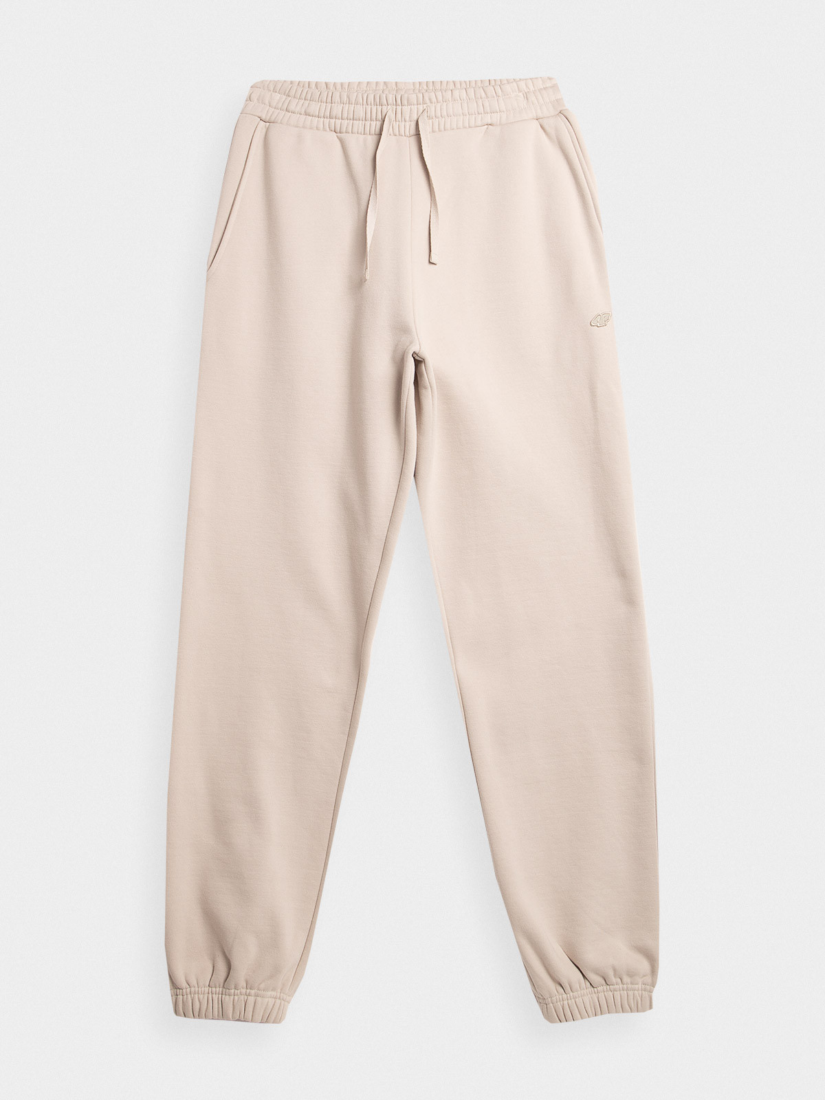 Levně 4F 4FAW23TTROU460 BEIGE Unisex tepláky