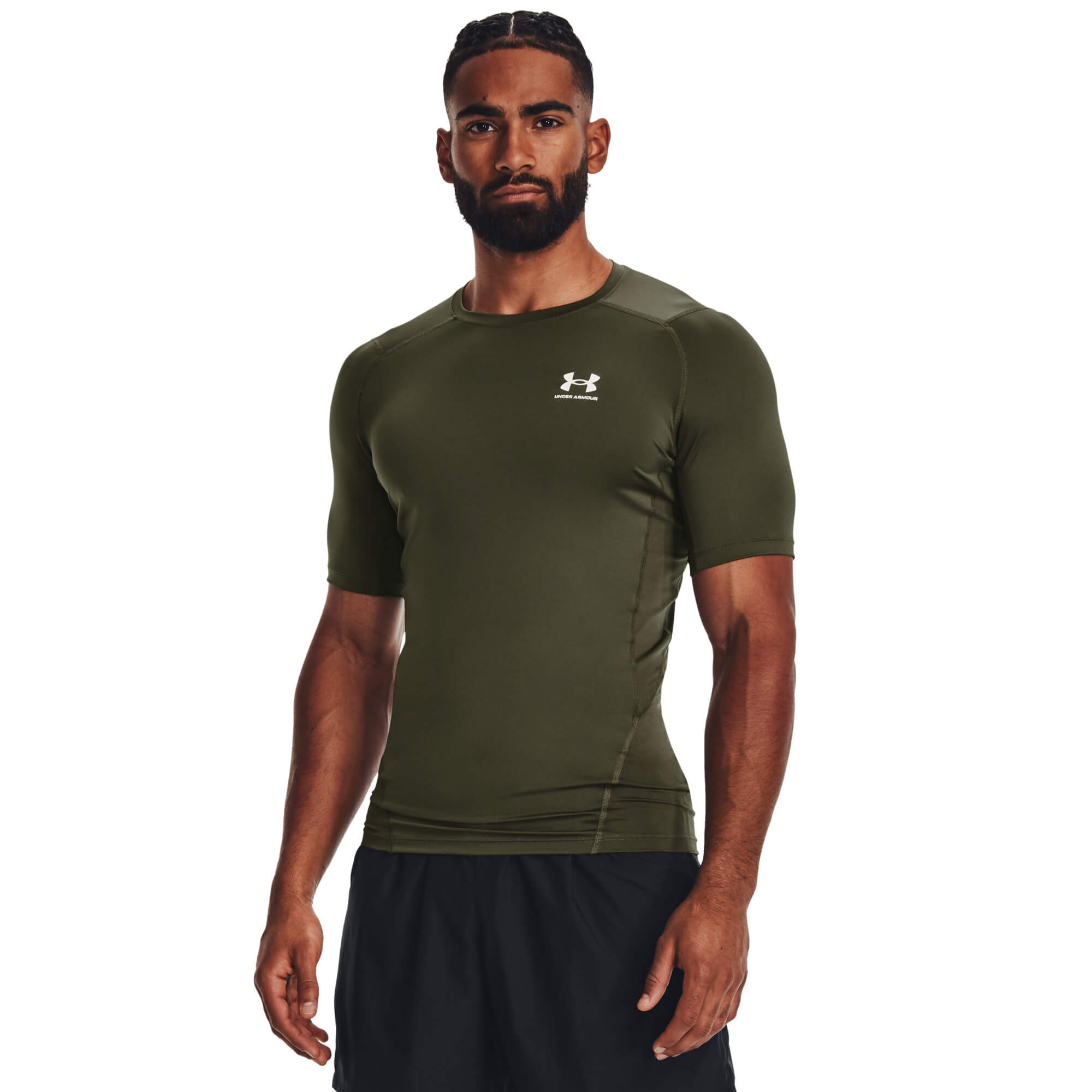 Levně Under Armour UA HG Armour Comp SS Pánské kompresní tričko