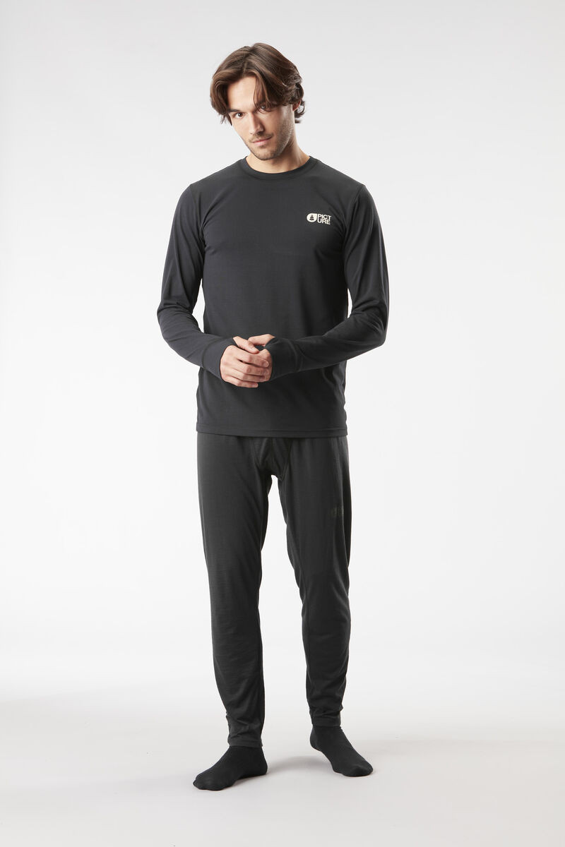 E-shop Picture Lhotse Pánske funkčné legíny US L LG088-BLACK