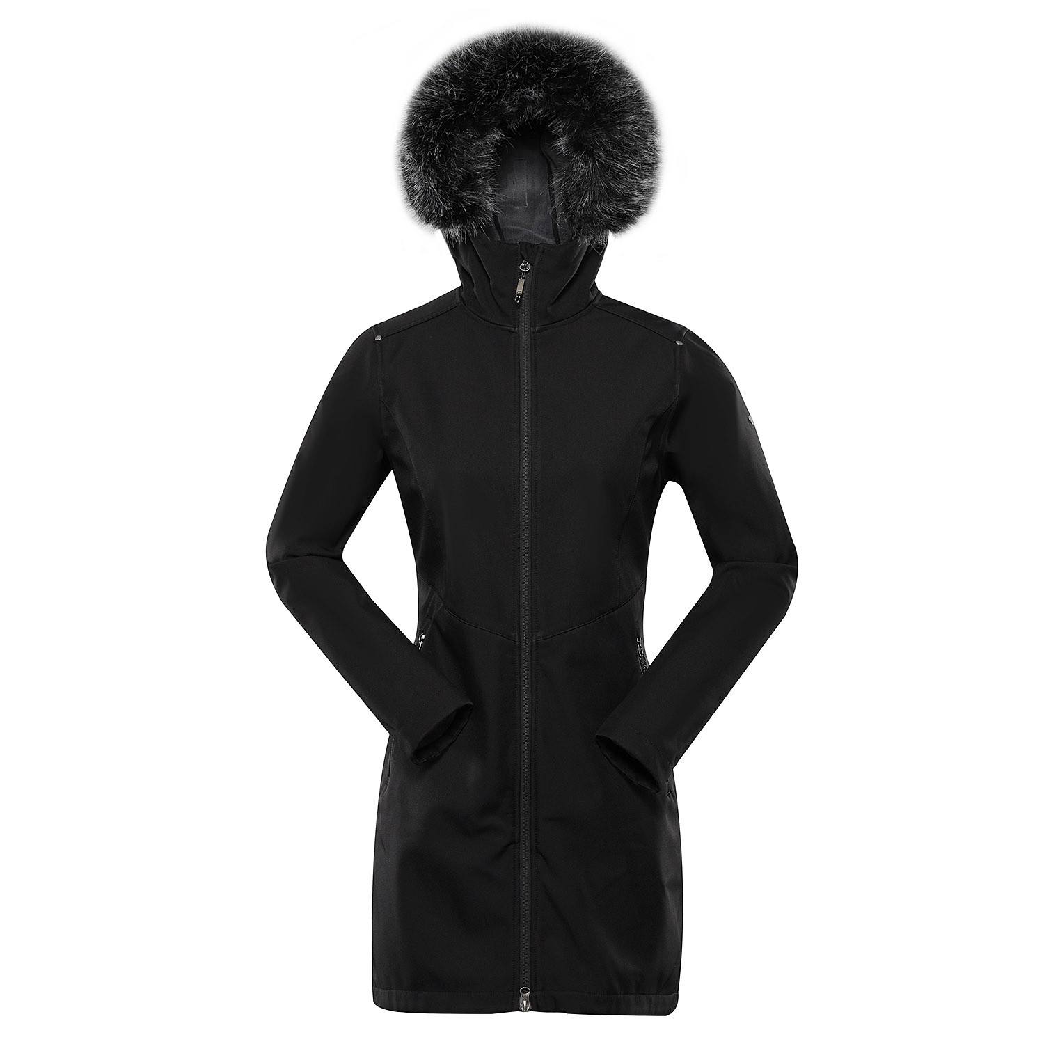 Levně ALPINE PRO IBORA Dámský softshellový kabát