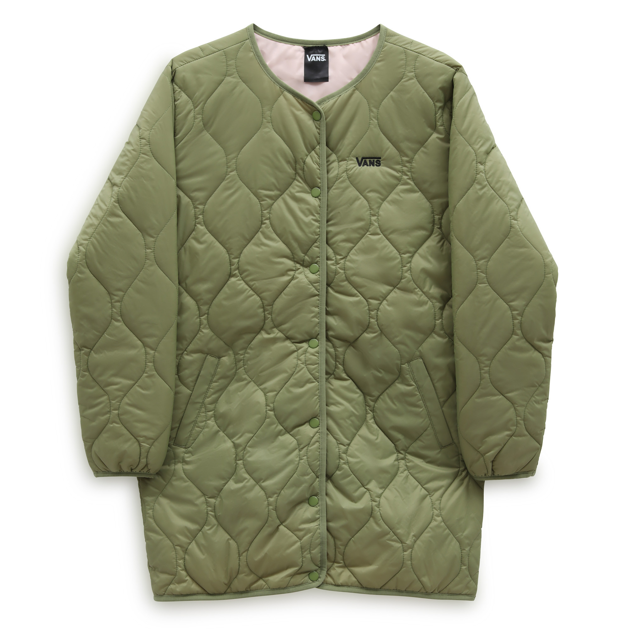 Levně Vans FORCES OS LONG REV LINER JACKET Dámská bunda