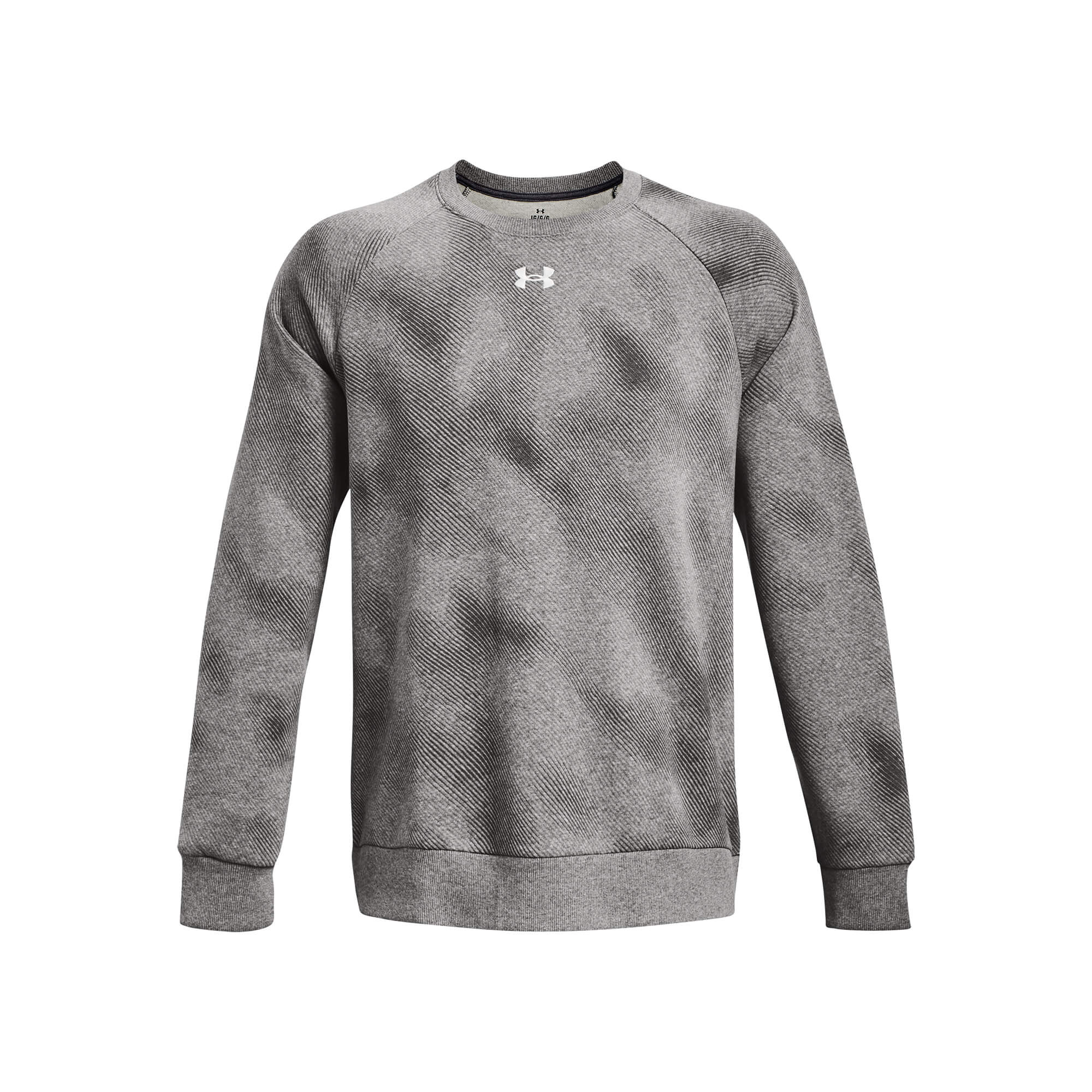 Levně Under Armour UA Rival Fleece Printed Crew Pánská mikina