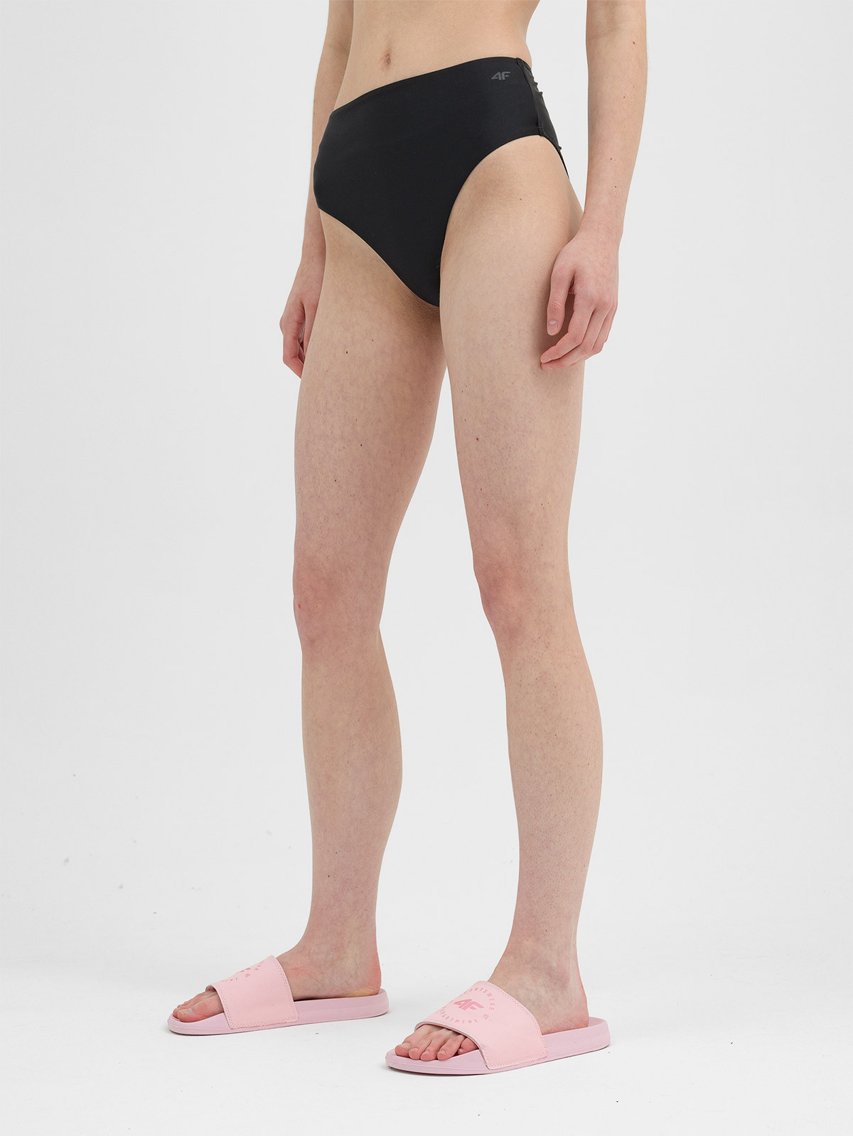 E-shop 4F BIKINI BOTTOM F043 Spodný diel plaviek US L 4FWSS24UBKBF043 DEEP BLACK