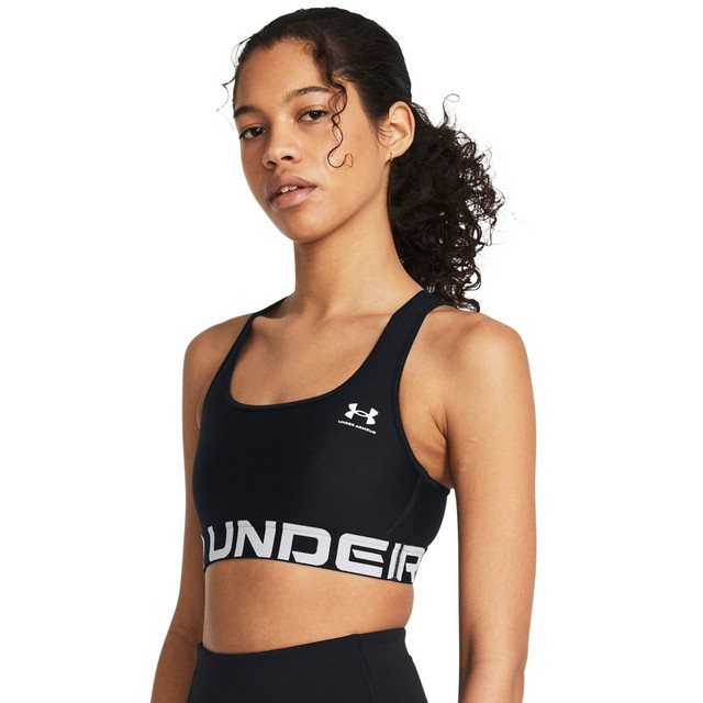 Under Armour UA HG Authentics Mid Branded Dámská sportovní podprsenka US M 1383544-001