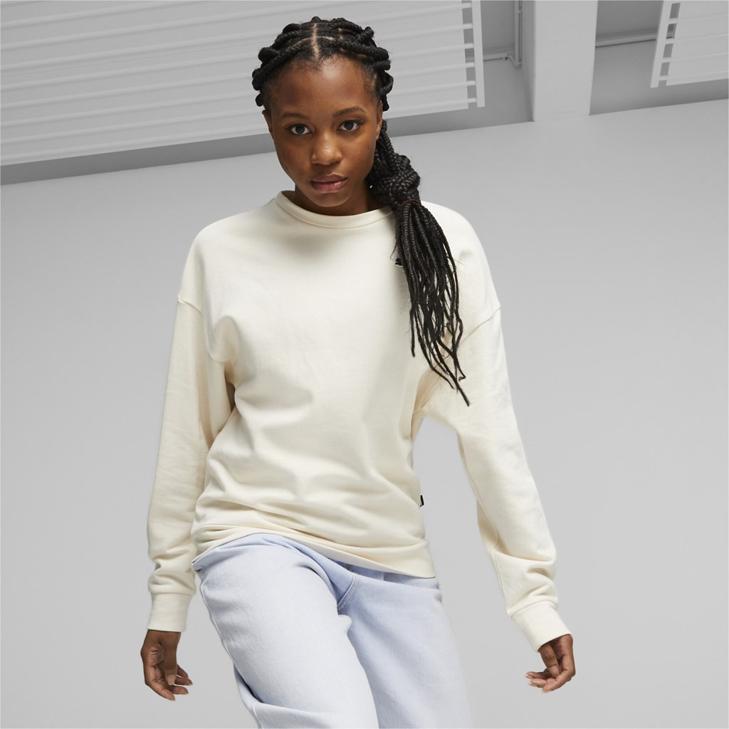 Puma BETTER ESSENTIALS Crew TR Dámska mikina US L 675987-99