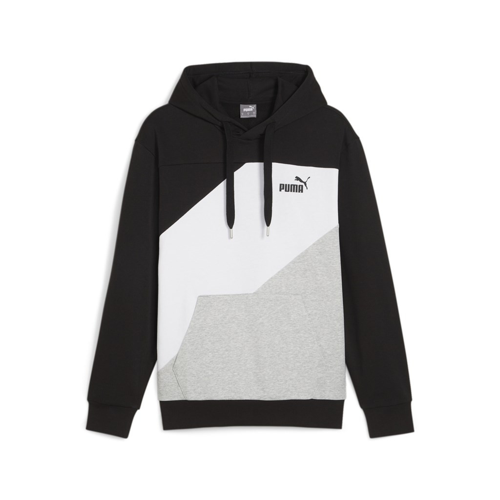 Levně Puma POWER Colorblock Hoodie TR Pánská mikina