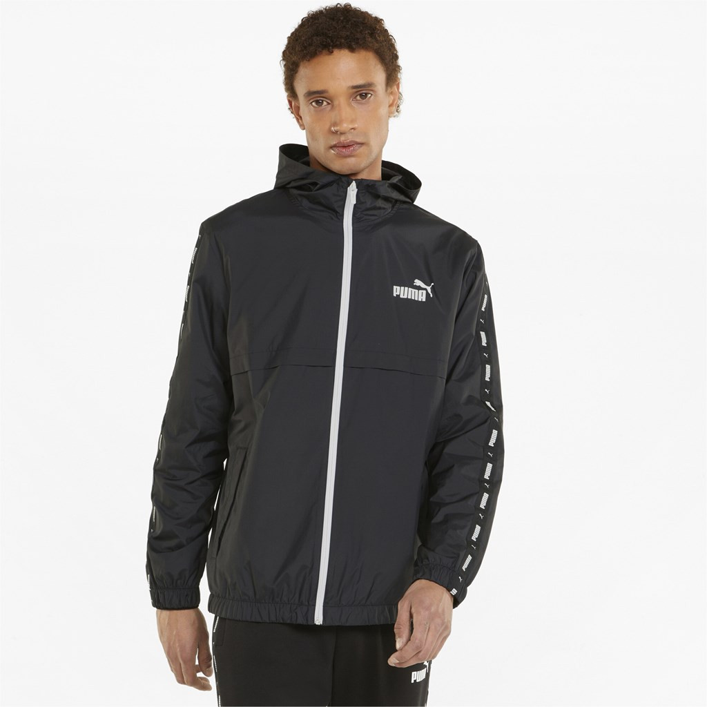 Levně Puma ESS+ TAPE Windbreaker Pánská bunda