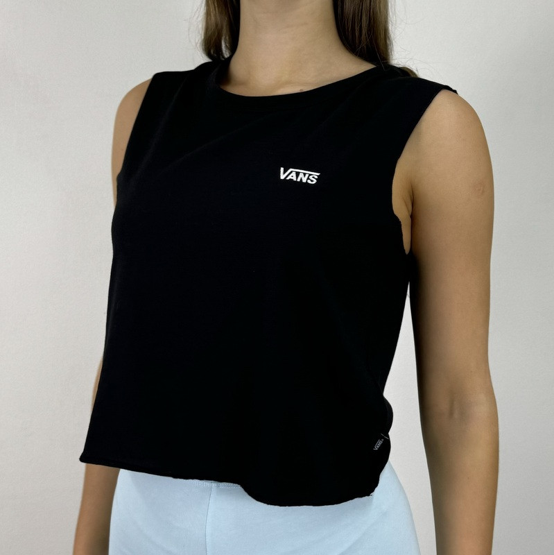 Levně Vans WM JUNIOR V MUSCLE CROP Dámské tílko