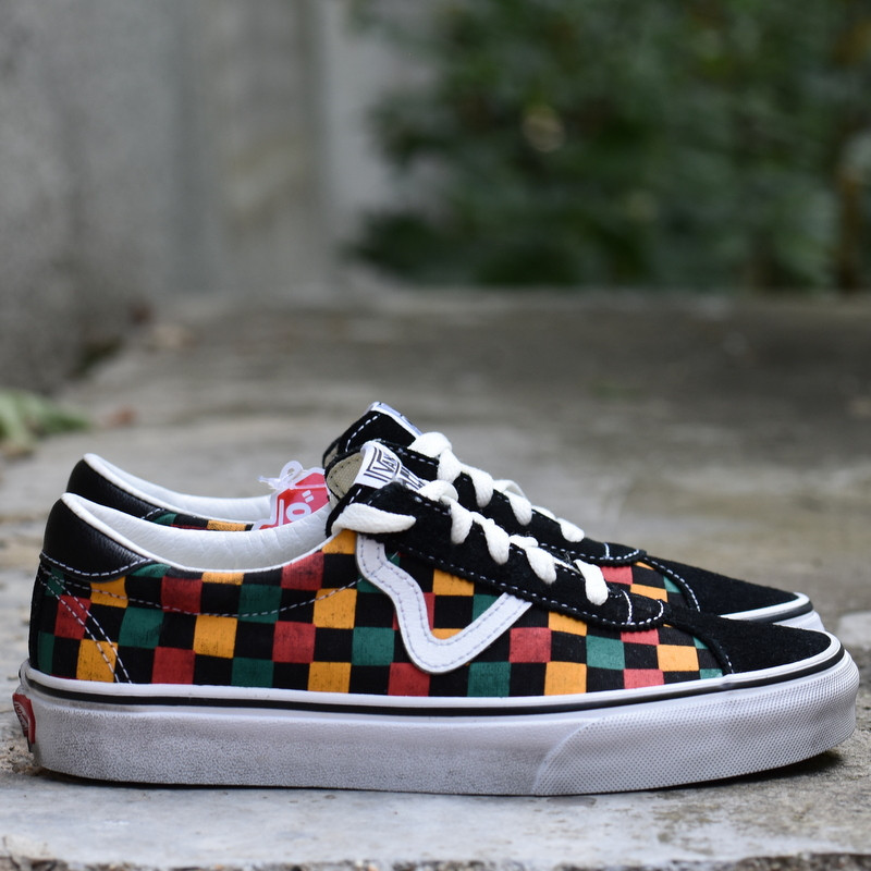 UA Vans Sport (WASHED) BLACK/MULTI Boty | FORSIZE.CZ
